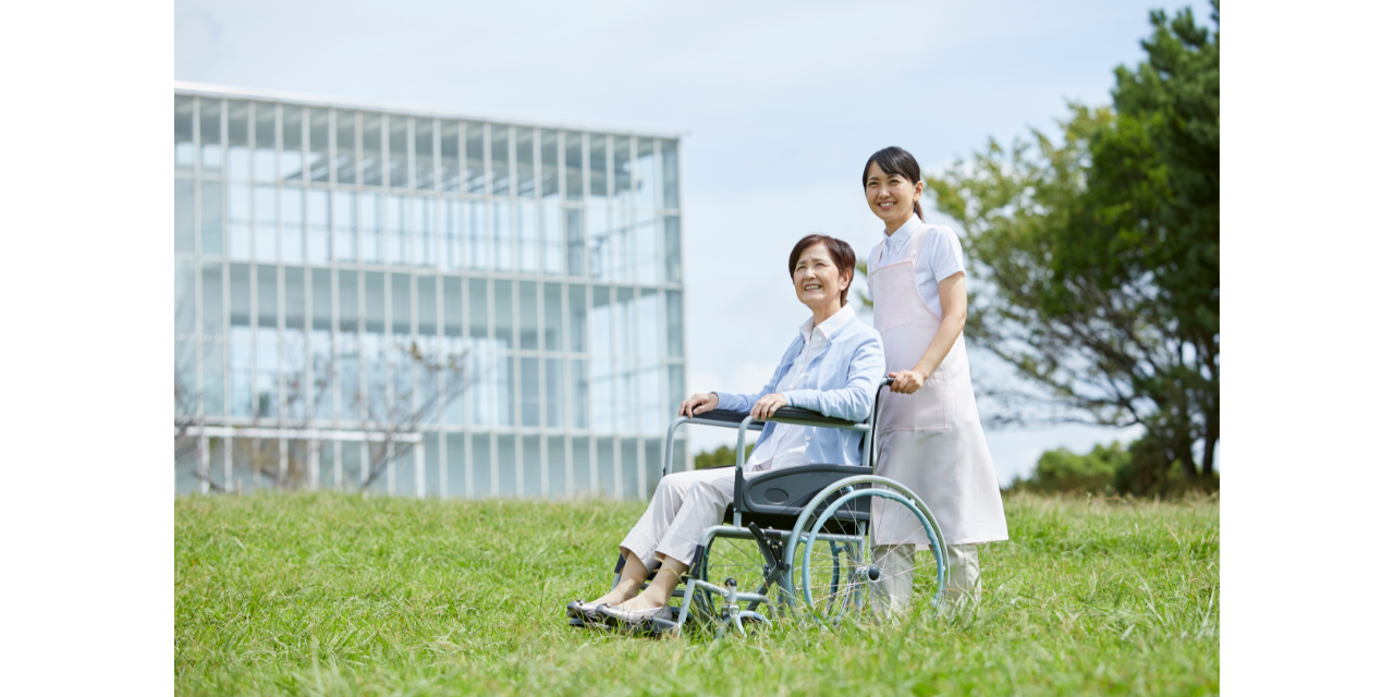 高齢者の在宅介護を支えるサービスのイメージ写真