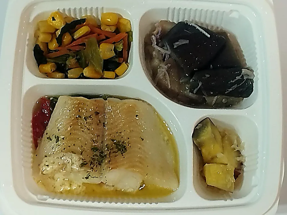 メディミールの食事の一例